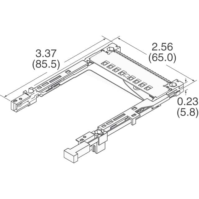 71299-050CALF Amphenol ICC (FCI)  PC Card Sockets